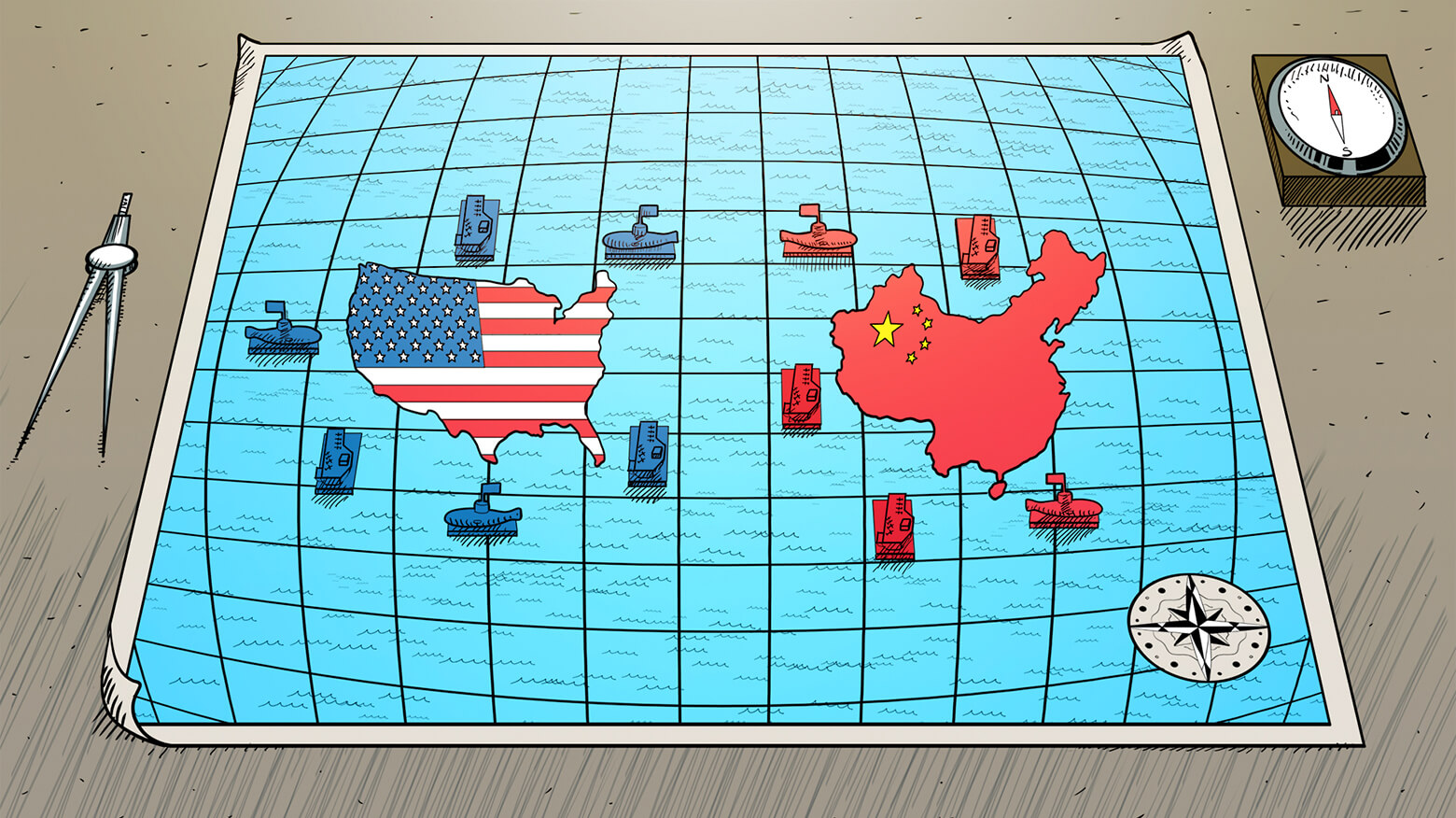 US and China In the Foothills of Cold War