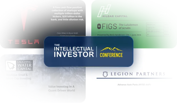 The Intellectual Investor Conference Presentations