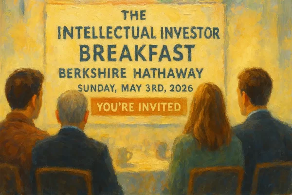 The Intellectual Investor Breakfast - Berkshire Hathaway get together - Omaha 2026