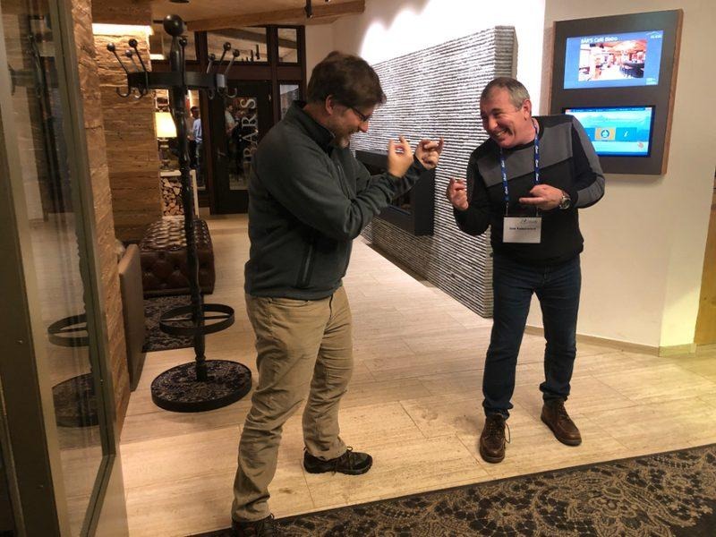 Guy Spier and my Alex Katsenelson, Klosters, Switzerland, 2024